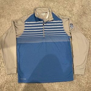 Ping UNC Tar Heels Long Sleeve Quarter Zip Performance Pullover